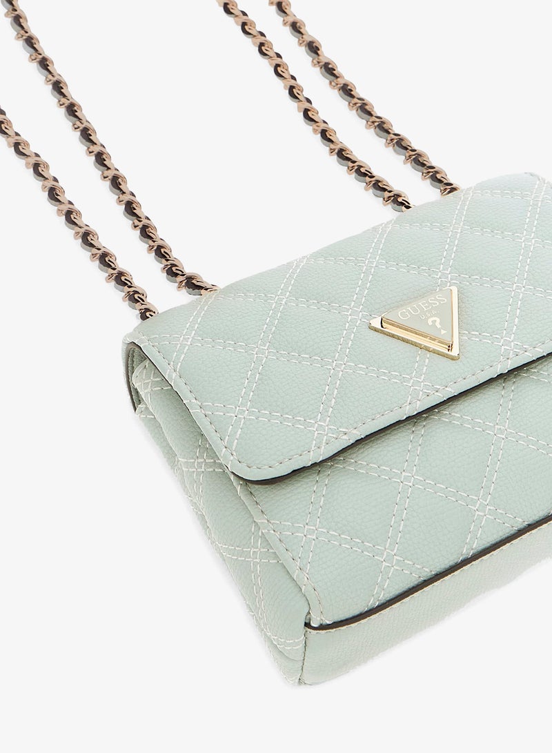 GUESS Giully II Flap Over  Mini Crossbody Bag - Image 3